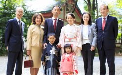 赤坂日枝神社　七五三出張撮影