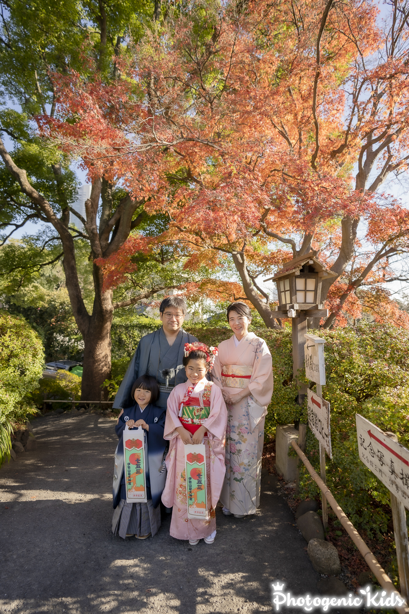 横浜｜桜木町】伊勢山皇大神宮にて七五三出張撮影【2時間】紅葉の美しい日でした！【前編】 | 子供写真出張撮影