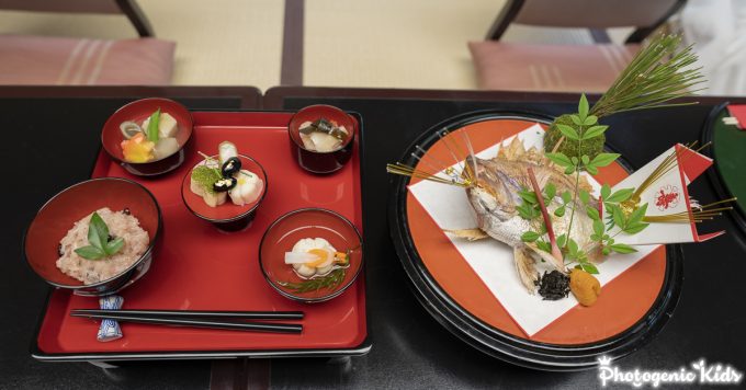 【日本橋】水天宮でお宮参り（徒歩5分）ロイヤルパークホテル｜源氏香にてお食い初め