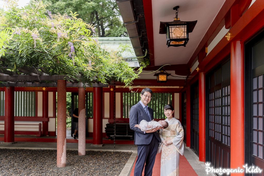 【千代田区｜日枝神社|港区｜プリンスパークタワー芝桜】お宮参りお食い初め写真出張撮影【境内、お食い初め】2.5時間｜後編