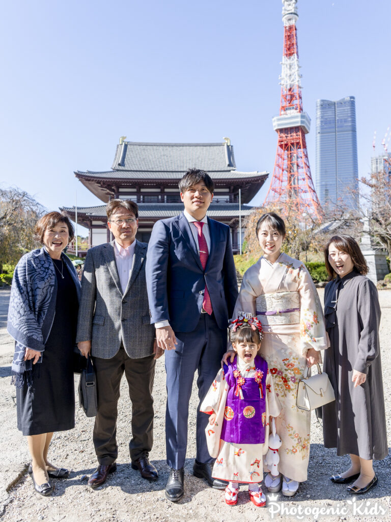 【港区｜増上｜とうふ屋うかい】七五三動画と写真で残す出張撮影｜2.5時間｜前編