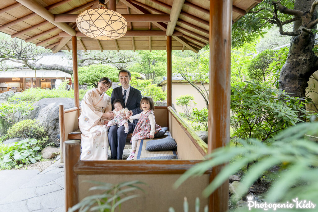 【港区｜とうふ屋うかい】お食い初め写真｜出張撮影【庭園、お食い初め】1.5時間｜中編