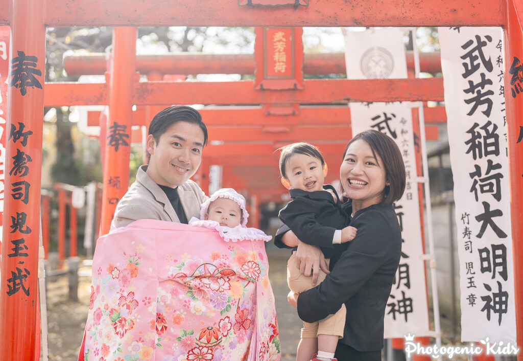 【豊島区｜雑司ヶ谷鬼子母神堂｜メトロポリタン花むさし】お宮参り＆お食い初め動画と写真と写真集で残す出張撮影｜3.5時間｜中編