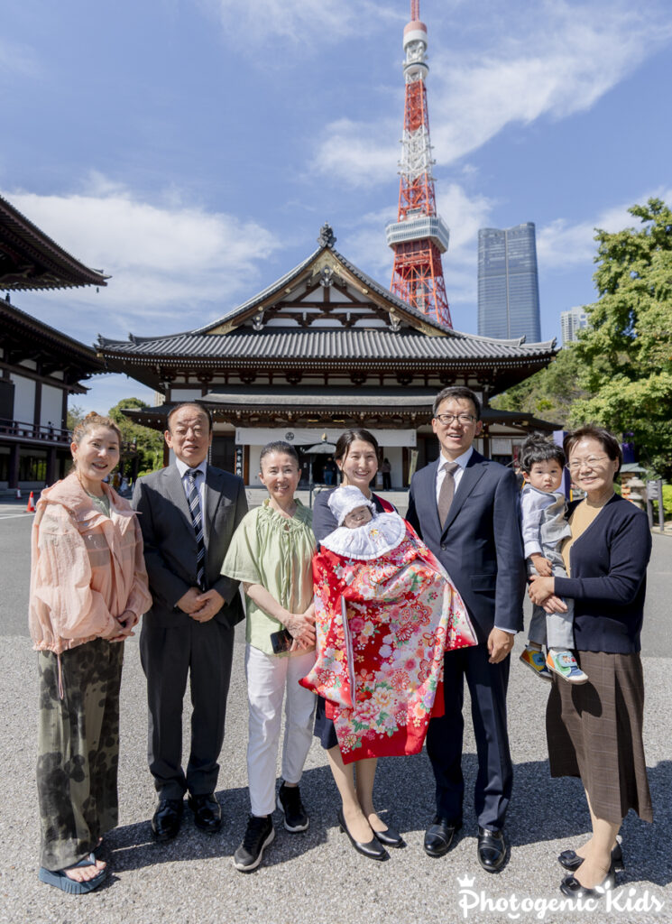 【港区｜増上寺】お宮参り動画と写真で残す出張撮影【境内、御祈願】1.5時間|前編