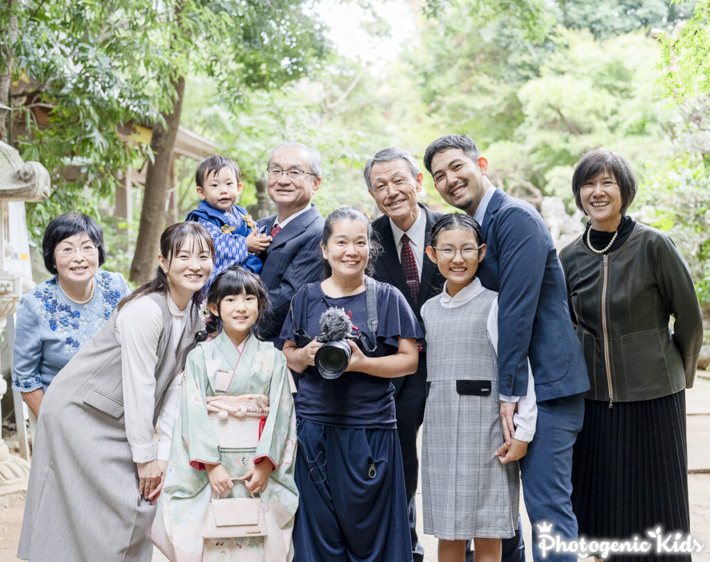 【七五三・道野辺八幡宮】写真と動画で残す出張撮影｜千葉県鎌ケ谷市｜ご家族の1日【後編】