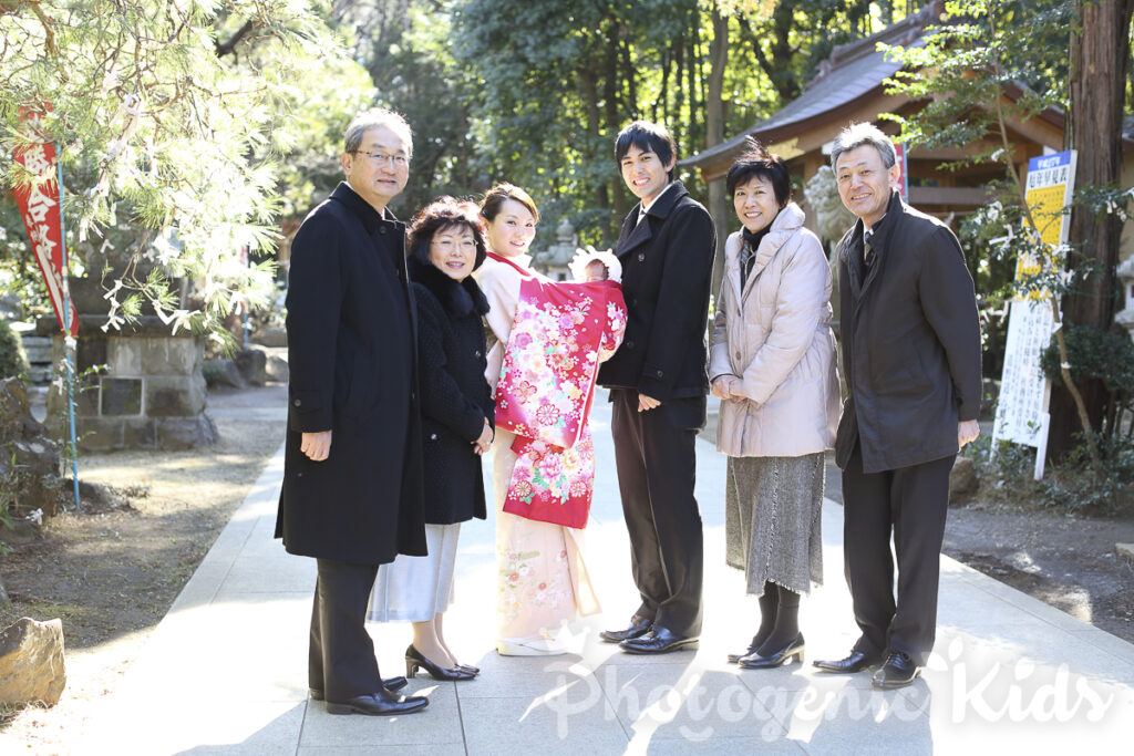 お宮参り出張撮影鎌ヶ谷道野辺八幡宮