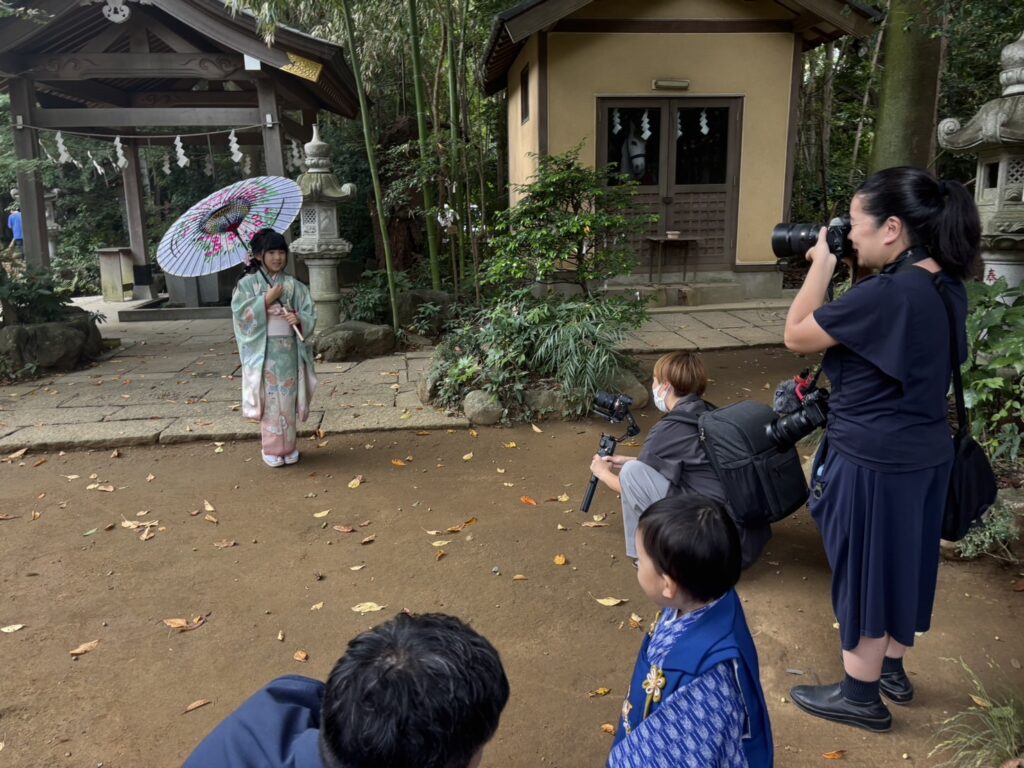 出張撮影のお写真撮影風景。撮影の裏側的にご紹介。